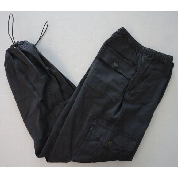 Garage 5GK 222 43 Women's Sz XS Forged Iron Gray Tanner Tie Up Cargo Pants - Picture 9 of 12